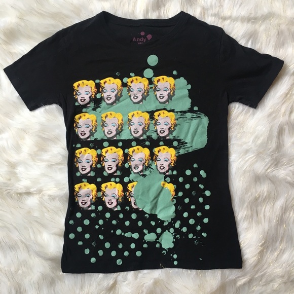 Andy Warhol Tops - Andy Warhol Graphic Tee